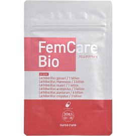  Nurse Cure Femcare Bio (30 tablets / 1 month supply / high combination) Delicate zone care supplement (lactoferrin/Daderlein bacilli) Femcare supplement (lactic acid