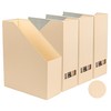 LifeSto Magazine Holder - File Holder and Desk Organizer, Paperboard