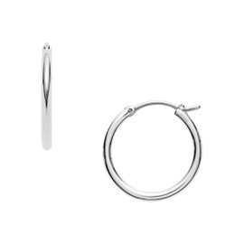 Fossil JOF00001040 Women's Creole Earrings, Stainless Steel