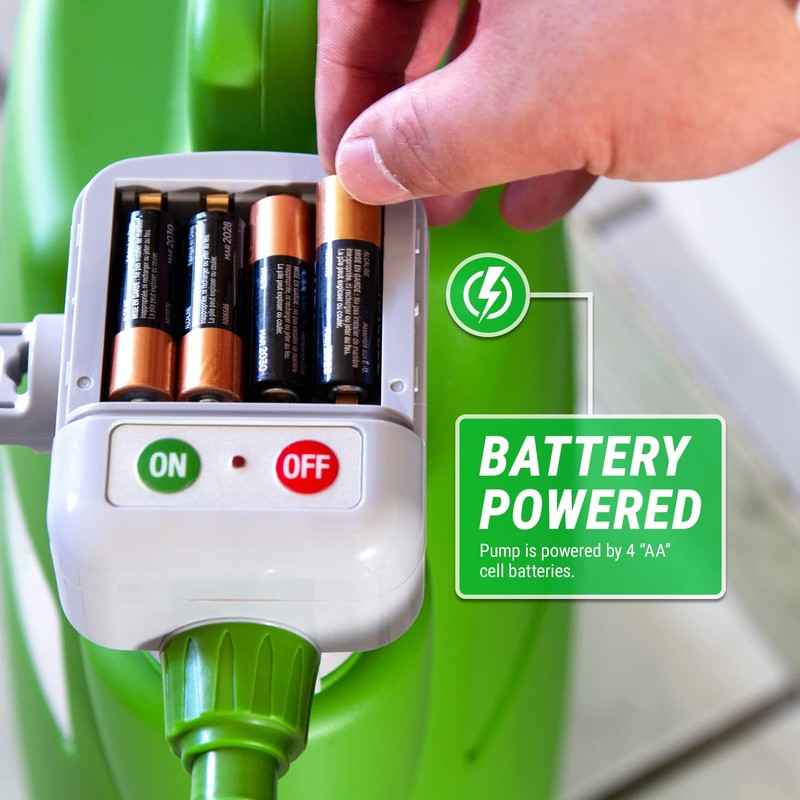 TERA PUMP 2nd Gen. TRWC - AA Battery Powered Watering
