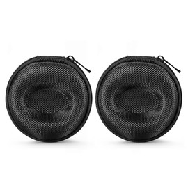 HKzzy Single Watch Cases, 2 Pack Watch Travel Storage Cases Box Multifunction Jewelry Storage Case Organizer for Most Watches Smart Watch and Trinkets