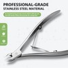 Half Jaw Salon Grade Cuticle Cutters – BALUCA Ergonomic Arch