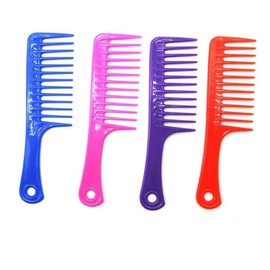 Plastic Pick Comb Hair Comb 6ea