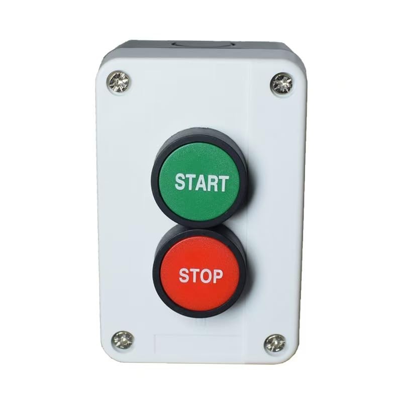 Start/Stop Box Momentary Red Green Sign NO NC Push Button