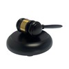 Black Gavel and Sound Block perfet for Judge Lawyer Auction