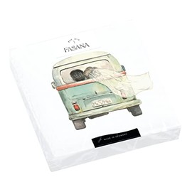 20 Napkins Bride and Groom in Car | Love | Wedding | Bride | Groom | Table Decoration | Decoupage | Decoupage | Decoupage | Decoupage | Decoupage | 33