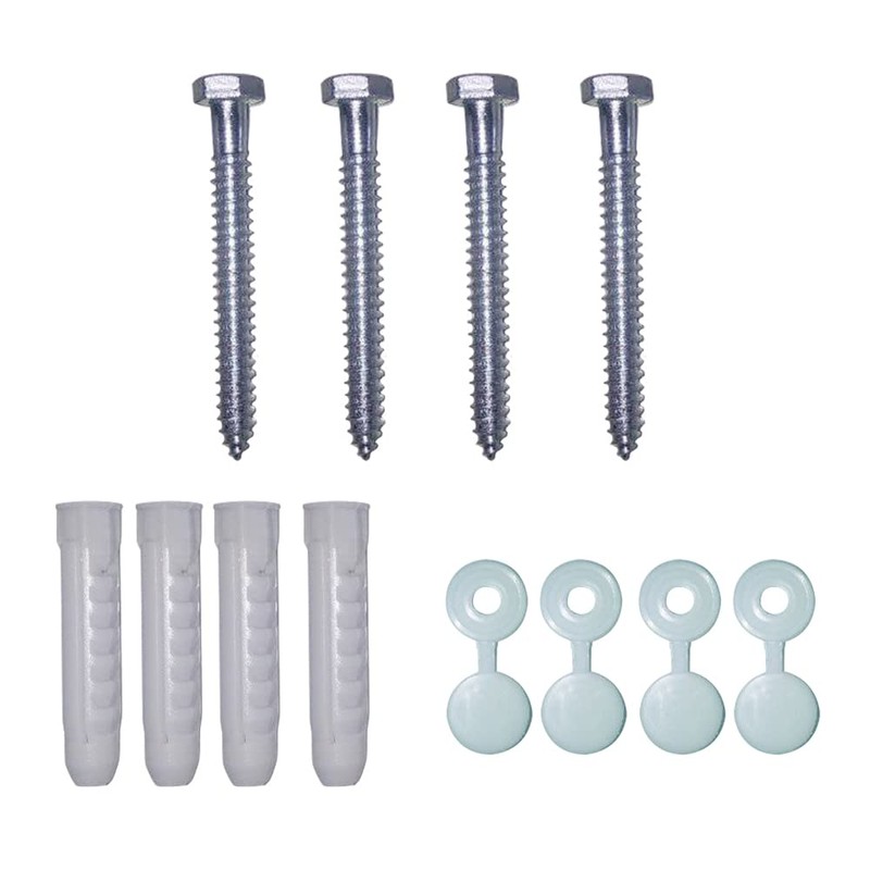 NRG Black Floor Mounting Radiator Leg Kit for Traditional 3