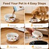 Etersky 50 Pack Disposable Dog Bowls, 16 oz Paper Pet