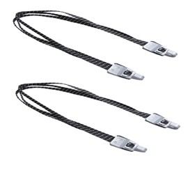 Leadigol 2PCS 3 in 1 Bungee Cord,68cm Elastic Motorcycle Bike Luggage Fixed Strap Rope with 2 Hood for Bicycle Riding Accessories