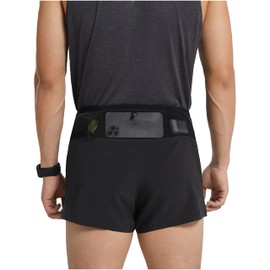 FlipBelt Black Athletic Elite Running Shorts for Men, Lightweight Moisture Wicking Exercise Shorts with Pockets, XS-XL