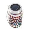 Mosaic Solar Lights Outdoor Hanging Lanterns Waterproof Mosaic Solar Lanterns