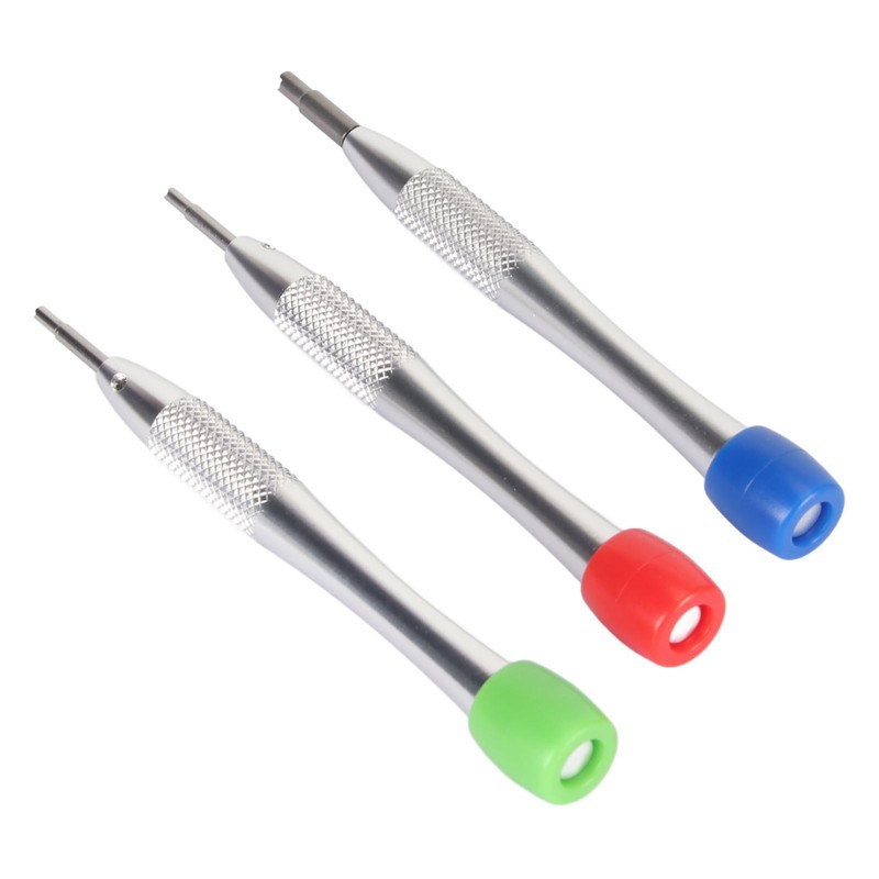 3pcs Watch Screwdriver Set Movement Stud Balance Watches Repair Tool