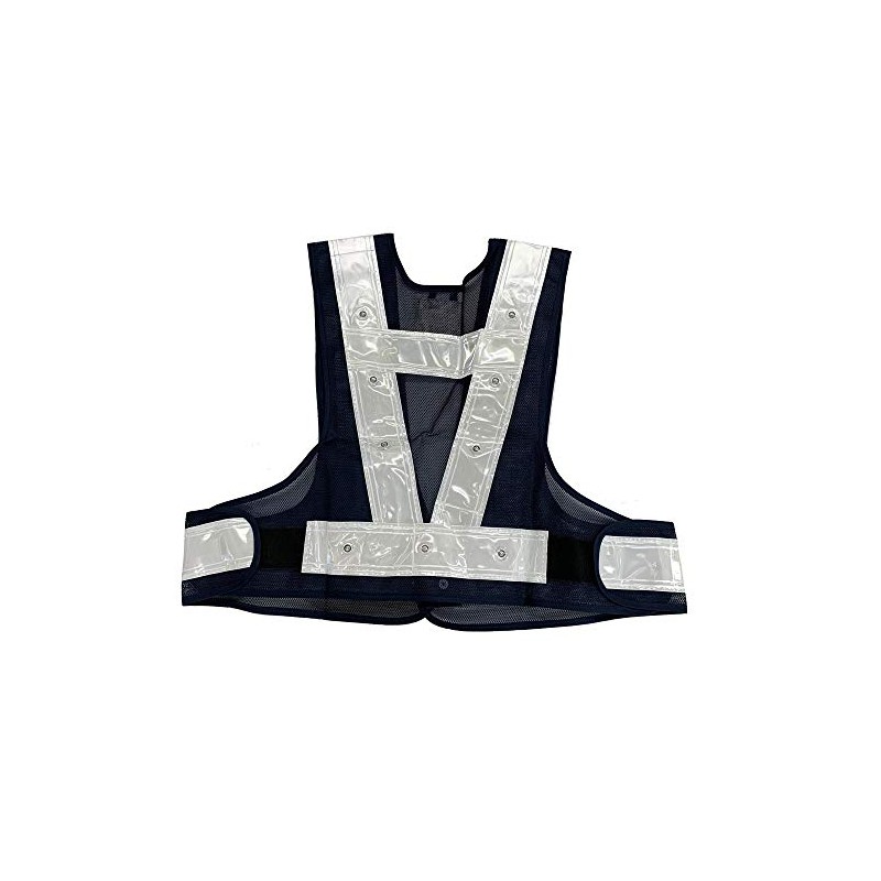 Mizukei 3012712 Yusukatsu Multi-functional Safety Vest, Light Up! Short Length