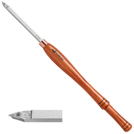 Easy Wood Tools Pro Easy Detailer (3700) Woodturning Tool Scraper Tool Chisel with Replaceable Carbide Insert