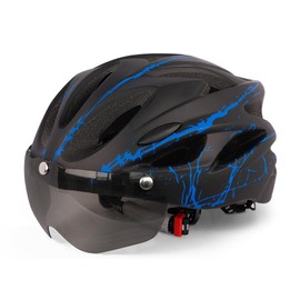 Helmet Cycling Helmet for Adult Men Women Protective Helmet with Magnetic Visor