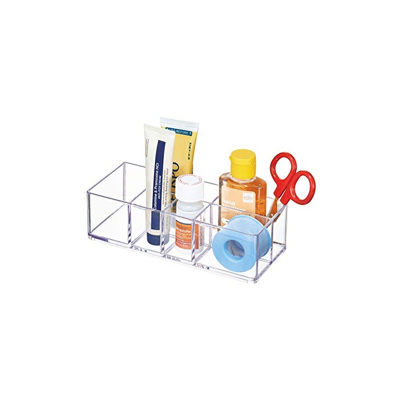 InterDesign Med+ Organizer, 7-Inch, Clear