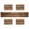 OFILA Rustic Wood Table Runner and Placemats of 4,Farm Wooden