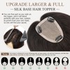 Hairro Clip in Hair Toppers for Women, 100% Real Human