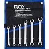 6-piece Open Nut Spanner Set