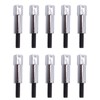10PCS Chrome Valve Cover Bolt Set Fits Small Block Mopar