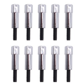 10PCS Chrome Valve Cover Bolt Set Fits Small Block Mopar 273 318 340 360