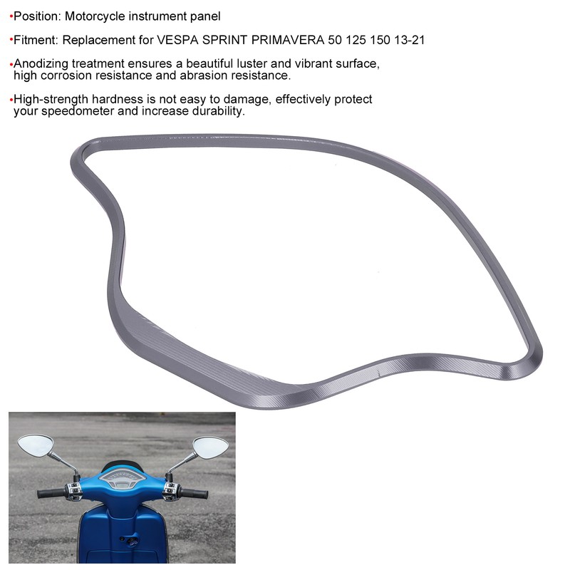 Motorcycle Speedometer Protector Instrument Panel Replacement for VESPA SPRINT PRIMAVERA