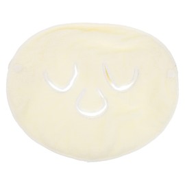 Mikinona Female Face Care Towel 3 Hole Design Moisturizing Facial Towel for Skincare Products