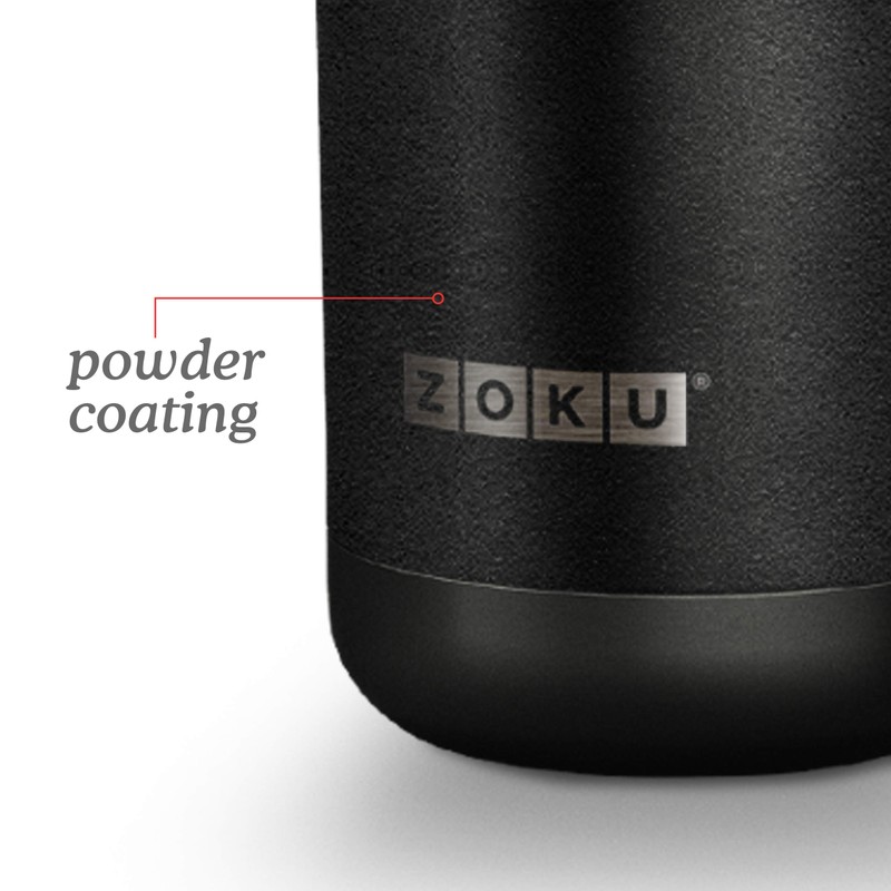 LEADWORKS ZOKU 3 in 1 Tumbler, White, 11.8 fl oz