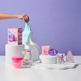 "Gui Gui Clear Slime - Beautify & Level Up Your Slime With a Major GLOW-UP - 13 Different Gui Gui Scented Slimes and 4 Amazing Textures to Collect - Gifts for 6+ Year Girls Boys & Teens"