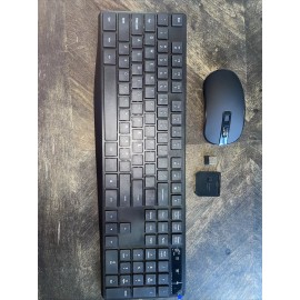 Unbranded Wireless Keyboard Mouse Combo,Energy Saving Slim Quick 2.4GHz