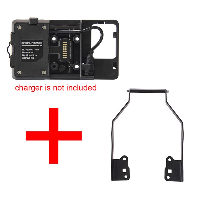 Motorcycle GPS Navigation Bracket Front Bar Stand Mobile Phone GPS