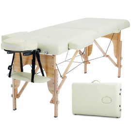 BestMassage Massage Bed Portable Massage Table 24 in Wide Lash Bed Heigh Adjustable 2 Folding with Non-Woven Bag for Spa Footmassage Facial CareSpa Tattoo