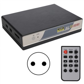 HDMI 4K Scaler Converter Box Support PA / NTSC / SECAM Color Systems 720P 1080P Output