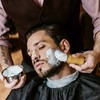 8 Pcs Shaving Brushes for Men with Wooden Handle -