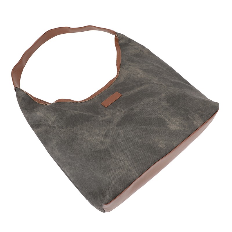 Shoulder Bag for Women Soft PU Leather Minimalistic Top Handle