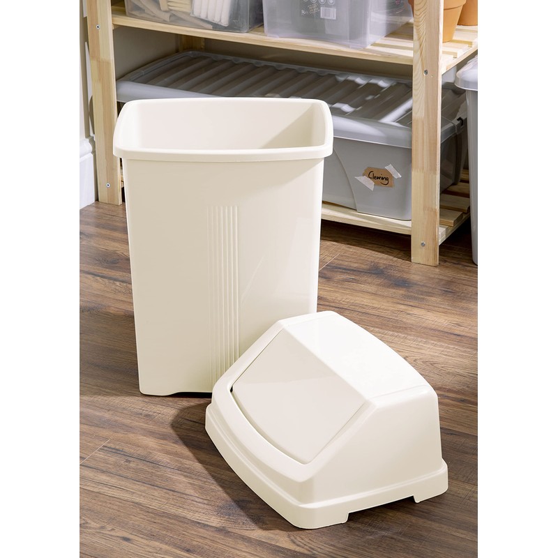 JMS we create smile 8L/25L/50L Litre Plastic Swing Lid Bin