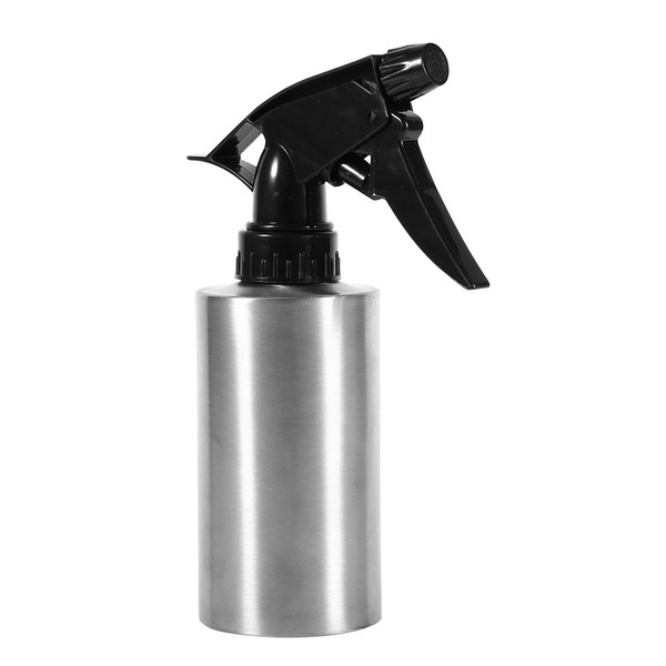 TOPINCN Plant Mister Spray Bottle Stainless Steel Hand Press Watering Spray Bottle Multi-Functional Pump Pressure Watering Pot Flower Water Cans (250ml)
