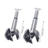 Divono 2pcs Forstners Bit,Forstners Drill Bit Set,Hinge Drill Bit,Wood Drill