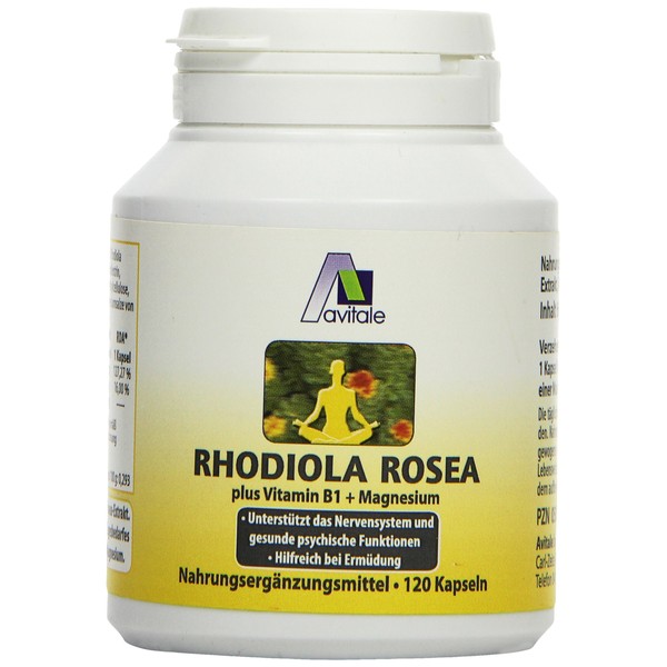 Avitale Rhodiola Rosea Capsules 200 mg Pack of 1 x 66 g
