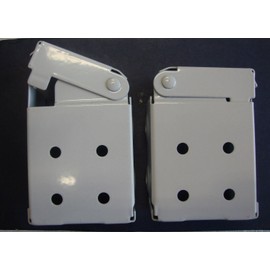 Box Mounting Brackets for 2" Wood Blinds or Faux Wood Color White