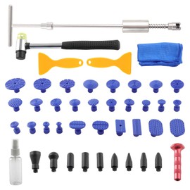 maXpeedingrods Auto Body Dent Repair Tool, Car Paintless Dent Puller Dent Removal Kit, with Slide Hammer T Bar Puller, for Car Motorcycle Refrigerator, 43PCS