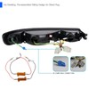 Spec-D Tuning Clear Sequential LED DRL Bumper Lights Signal Lamps