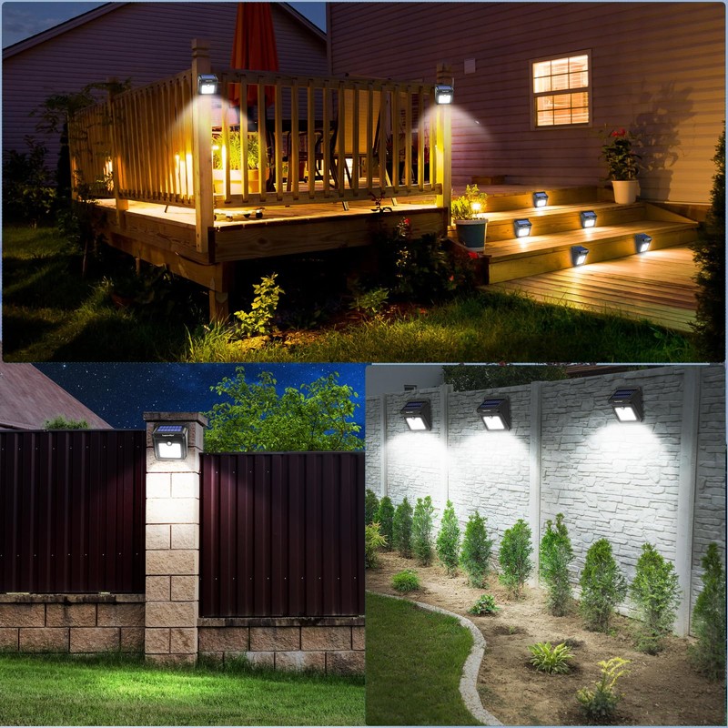 28 LEDs Solar Lights Outdoor, Motion Sensor Wireless Waterproof Security