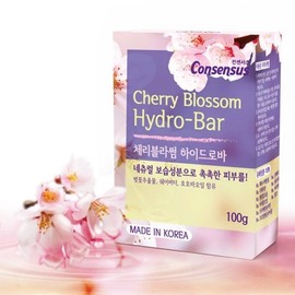 Consensus Hydroba Face Soap 100g Cherry Blossom x 4 / 컨센서스 하이드로바 세안비누 100g 체리블로썸 x 4