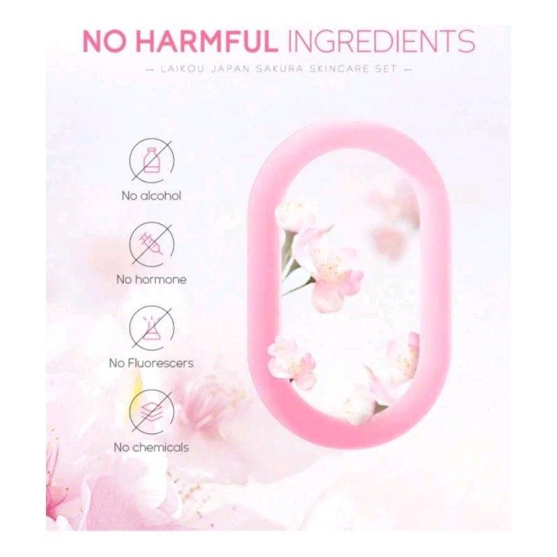 Set Skincare Japan Sakura 6 Pzs Piel Joven Y Radiante