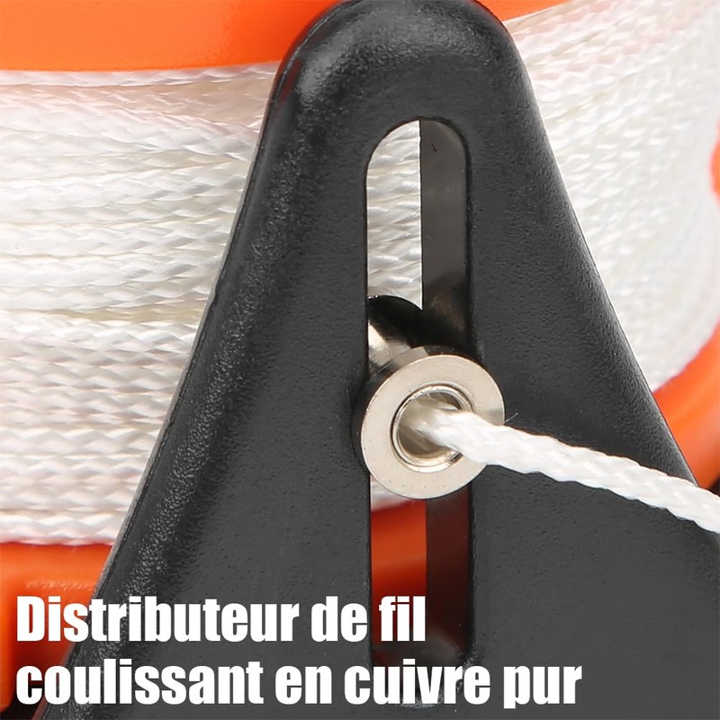 Lwuey Scuba Dive Reel, 150ft Dives Reel with Thumb Stopper