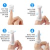 BLMHTWO 30PCS Finger Bandages, Cotton Tubular Finger cots, Elastic Finger