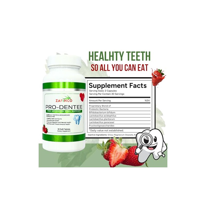 Advanced Oral Probiotics for Teeth & Gums - Mint Chewable