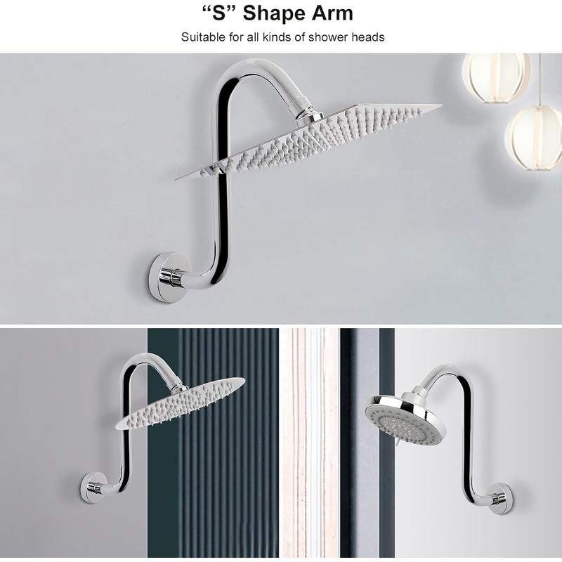 JINYOMFLY Shower Arm Wall Arm for Shower Head Rain Shower