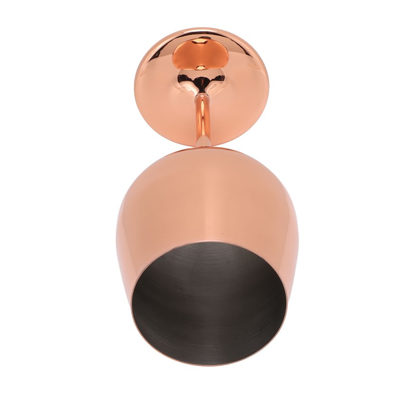 Wine Goblet Stainless Steel Beautiful Elegant Metal Champagne Goblet for